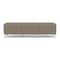 Lesro Siena Lounge Reception 3 Seat Bench, Brushed Steel, MD Farro Upholstery SN3001 - alternate 1
